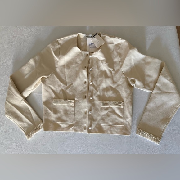 Sandro Beaded cardigan - Picture 3 of 8